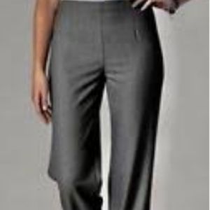 Coldwater Creek Whisper Flannel Holly Gray size 16